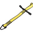 DBI/SALA 1500015 Tool Cinch - Dual Wing - Medium Duty 