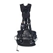 DBI/SALA 1113660 ExoFit NEX Lineman Suspension Harness with SEAT-BELT 4D 