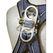 Removable shoulder, back and leg comfort padding 