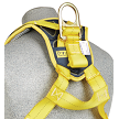 Built-in shoulder, back and leg comfort padding 