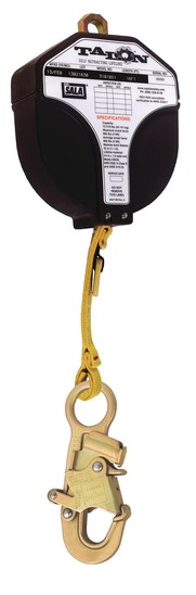 DBI/SALA 3101050 16' Talon 3/4 Nylon Web Self-Retracting Lanyard 