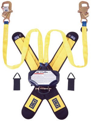 DBI/SALA 7 1/2' Talon Tie-Back Twin-Leg Self Retracting 1 