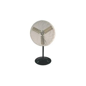 Schaefer 30PFR 30" White Fan with Pedestal Stand 