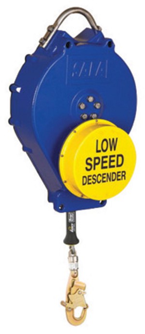 DBI/SALA 115' Rollgliss Auto-Retract Vertical Descent System (Includes Galvanized Steel Cable, Guide Cable Sleeve And Suspension Bars) 