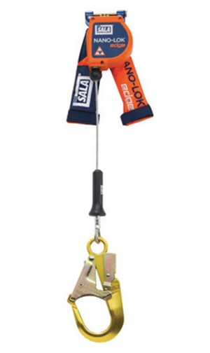 DBI/SALA 8' Nano-Lok Edge Single Leg Self-Retracting 3/16 