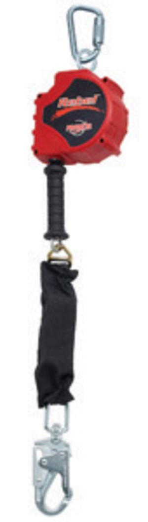 DBI/SALA 15' Protecta Rebel Single Leg Self Retracting Polyester Web Lifeline With 3/16 