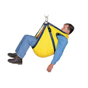DBI/SALA Rescumatic Polyester Web Rescue Cradle With Carabineer And 150' Of Guideline Rope (For Safe And Quick Removal Of Injured Personnel) 