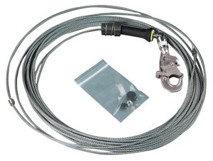 DBI/SALA 50' FAST-Line Replacement Stainless Steel Cable Assembly With Hook 