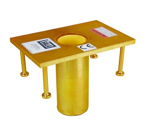 DBI/SALA 8510311 Advanced Floor Mount Cast-in-Place Sleeve Davit Base 