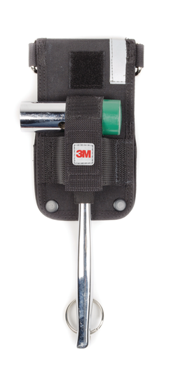 DBI/SALA 1500097 Scaffold Wrench Holster with Retractor - Belt - with Hook2Loop Bungee Tether 