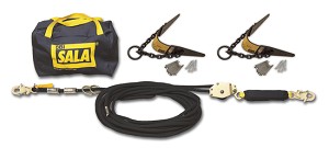 DBI/SALA 7600511 Sayfline Roofer's HLL System - with Heavy-Duty Roof Anchors 