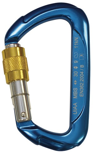Small Offset D Rescue carabiner 