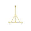 A-Frame rail fall arrest system 
