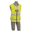 DBI/SALA 1107419 Delta Vest Hi-Vis Reflective Workvest Harness 