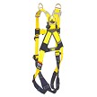 Pass-thru buckle leg straps 