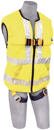 DBI/SALA 1111586 Delta Vest Hi-Vis Reflective Workvest Harness 