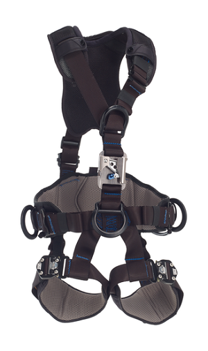 DBI/SALA 1113284 ExoFit NEX Rope Access/Rescue Harness with Chest Ascender - Black-Out 