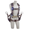 Hybrid shoulder, back and leg comfort padding 