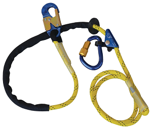 DBI/SALA 1234071 Pole Climber's Adjustable Rope Positioning Lanyard 