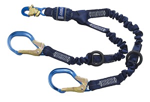 DBI/SALA 1246032 Force2 Elastic 100% Tie-Off Shock Absorbing Lanyard 
