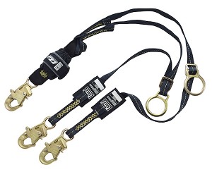 DBI/SALA 1246324 EZ-Stop Arc Flash Tie-Back 100% Tie-Off Shock Absorbing Lanyard 