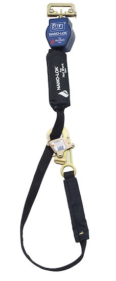 DBI/SALA 3101322 Nano-Lok Tie-Back Quick Connect Self Retracting Lifeline  