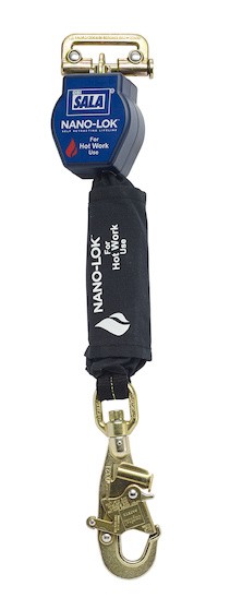 DBI/SALA 3101492 Nano-Lok Quick Connect Self Retracting Lifeline - For Hot Work Use 