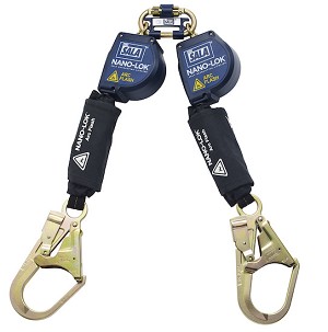 DBI/SALA 3101536 Nano-Lok Arc Flash Twin-Leg Quick Connect Self Retracting Lifeline - Web 