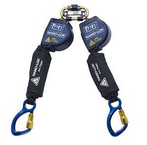 DBI/SALA 3101538 Nano-Lok Arc Flash Twin-Leg Quick Connect Self Retracting Lifeline - Web  