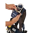 Self-locking steel rebar hook on lifeline 