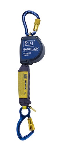 DBI/SALA 3101583 Nano-Lok Extended Length Self Retracting Lifeline with Anchor Hook - Web 