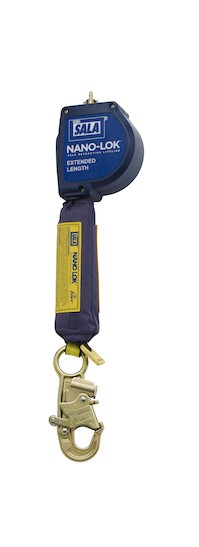 Nano-Lok Extended Length Self Retracting Lifeline - Web 