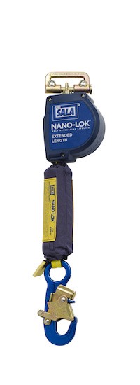 DBI/SALA 3101587 Nano-Lok Extended Length Quick Connect Self Retracting Lifeline - Web 