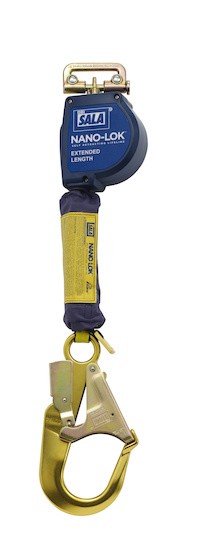 Nano-Lok Extended Length Quick Connect Self Retracting Lifeline - Web 
