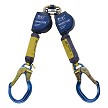 Nano-Lok Extended Length Twin-Leg Quick Connect Self Retracting Lifeline - Web 