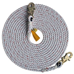 DBI/SALA 1202738 Rope Lifeline with 2 Snap Hooks 