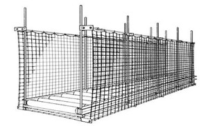 DBI/SALA 9' X 50' Sinco Networks Nylon Conveyor Guard Net 