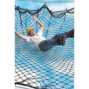 DBI/SALA 20' X 40' Adjust-A-Net Adjustable Nylon Personnel Safety Net With Straps And Hooks 