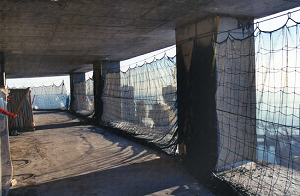 DBI/SALA 4102000 Sinco Floor-To-Ceiling Debris Net 