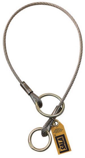 DBI/SALA 2' Pass-Thru Stainless Steel Tie-Off Adapter 