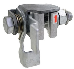 DBI/SALA Railok 90 Top Standard Aluminum And Galvanized Steel Ladder Rail Gate With Fasteners 