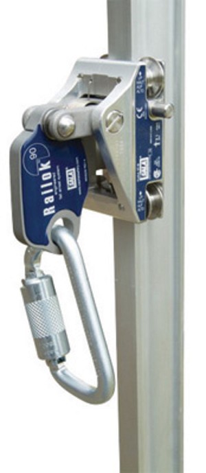 DBI/SALA Railok 90 Vertical Aluminium Alloy Shuttle With Carabiner (For Use With Railok 90 Extruded Aluminum Rail) 
