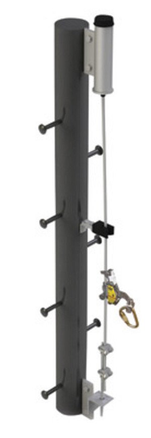 DBI/SALA Lad-Saf Galvanized Top Bracket (For Use With Curved Ladder Systems) 