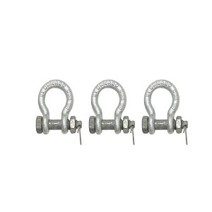 Falltech  62202S SteelGrip 3/pack Cable HLL Shackles 