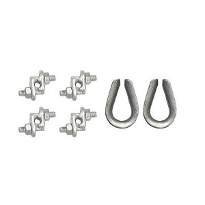Falltech  62203C SteelGrip Cable HLL Termination Kit 