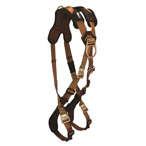Falltech 70672D  COMFORTECH Climbing, Cross-over 2 D-rings Harness 