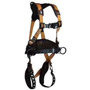 Falltech 7081BFDL Advanced ComforTech Gel Construction Belted Harness 