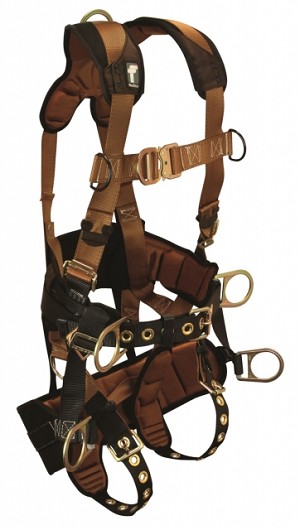 Falltech 7084L  COMFORTECH TowerClimber 6 D-rings Harness 