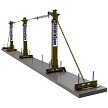 SecuraSpan Rebar/Shear Stud Horizontal Lifeline System 