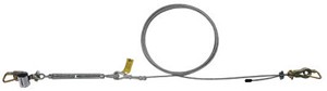 DBI/SALA 170' SecuraSpan HLL Galvanized Cable Lifeline Assembly With Mounting Hardware, Tensioner, Termination And Two Zorbit Energy Absorbers 
